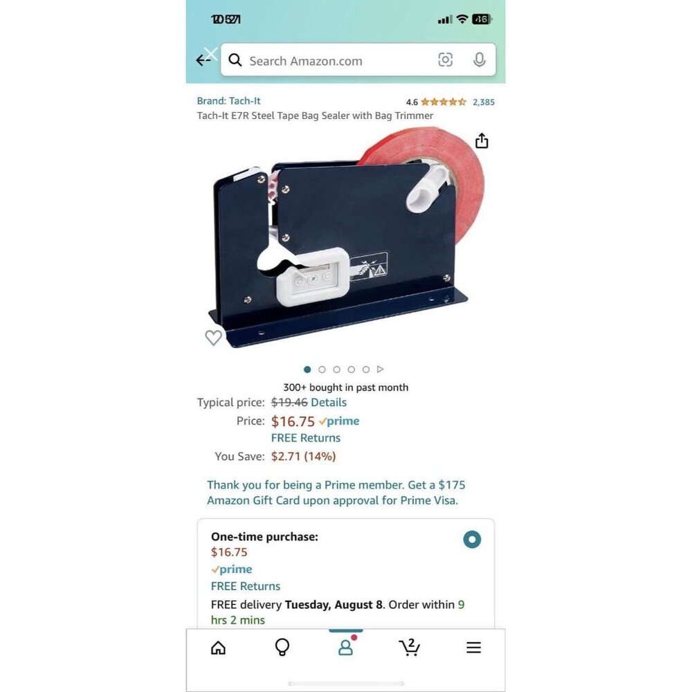 Food Bag Tape Sealer